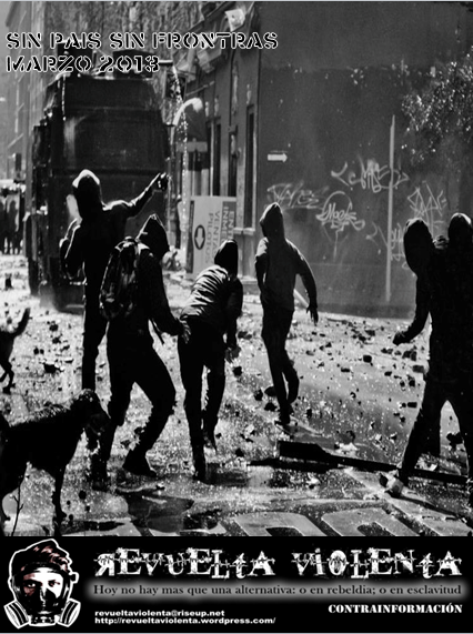 Revuelta Violenta-Publicación Anarquista N°8; Marzo